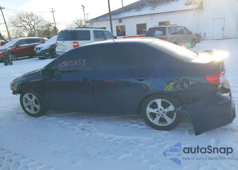 2013 Toyota Corolla S z USA, uszkodzony, nr VIN 2T1BU4EEXDC102801